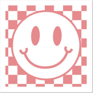 Preppy Smiley Face Posters and Art