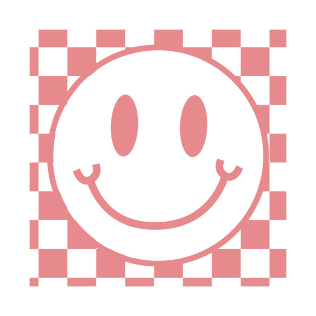 Preppy Smiley Face by Taylor Thompson Art