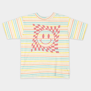 Preppy Smiley Face Kids T-Shirt
