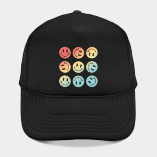 Smiley Face Pattern Hat