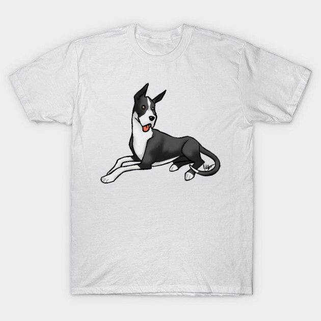 Dog - Great Dane - Mantle T-Shirt by Jen's Dogs Custom Gifts and Designs