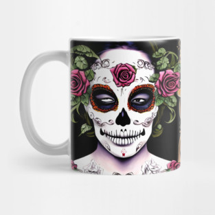 Sugar Skull Girl Mug
