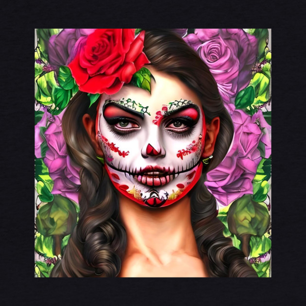Day of the Dead Makeup by animegirlnft