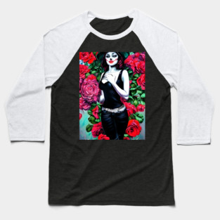 Rose Girl Baseball T-Shirt