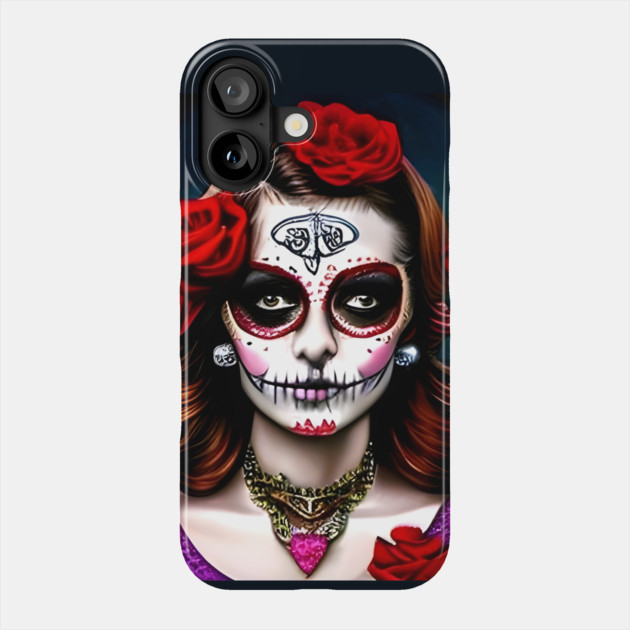 Horror Pin Up Girl Phone Case by animegirlnft
