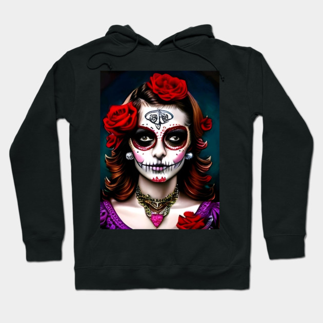 Horror Pin Up Girl Hoodie by animegirlnft