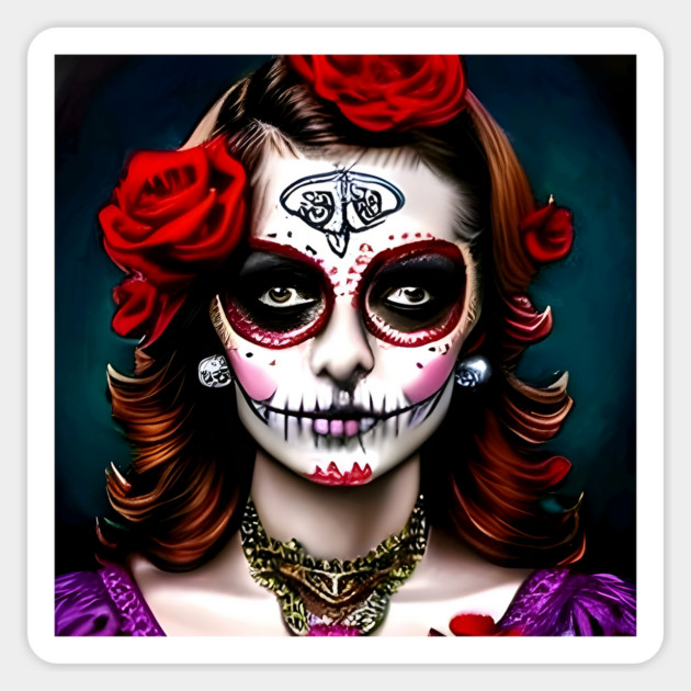 Horror Pin Up Girl Magnet by animegirlnft