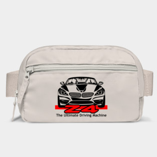 DigiRods Z4 Z 4 Convertible The Ultimate Driving Machine Cartoon Car Art Bag