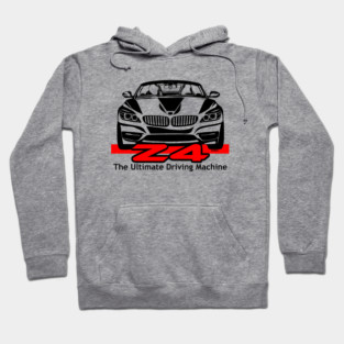 DigiRods Z4 Z 4 Convertible The Ultimate Driving Machine Cartoon Car Art Hoodie