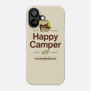 Happy Camper Van, light Phone Case