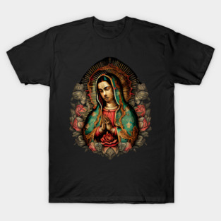 Our Lady Virgen de Guadalupe Mexico religious T-Shirt