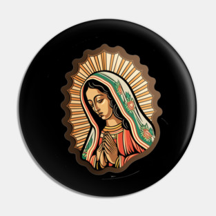 Our Lady Virgen de Guadalupe Mexico religious Pin