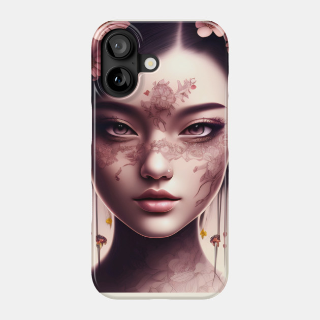 Dreaming of a beautiful Chinese Girl Phone Case by animegirlnft