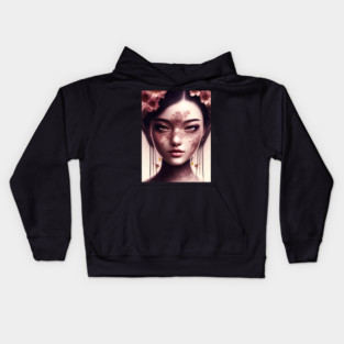 Dreaming of a beautiful Chinese Girl Kids Hoodie