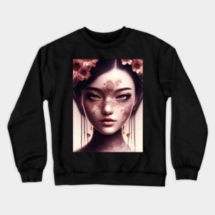 Dreaming of a beautiful Chinese Girl Crewneck Sweatshirt