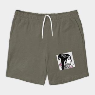 Geisha Tattoo Shorts