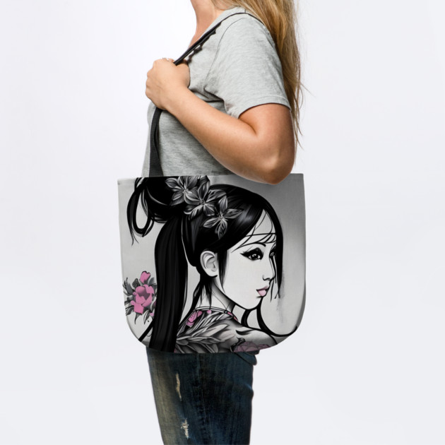 Geisha Tattoo by animegirlnft