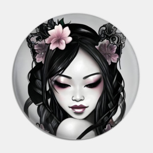 Most Beautiful Asian Girl Pin