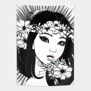 Hawaiian Tattoos Tapestry