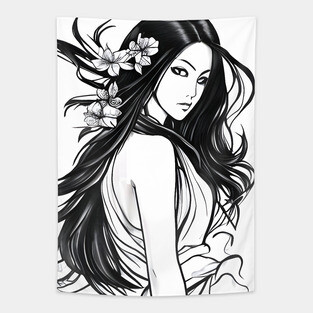 Most Ratchet Asian Girl Tapestry