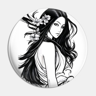 Most Ratchet Asian Girl Pin