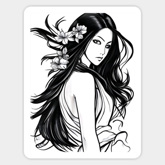 Most Ratchet Asian Girl Magnet by animegirlnft