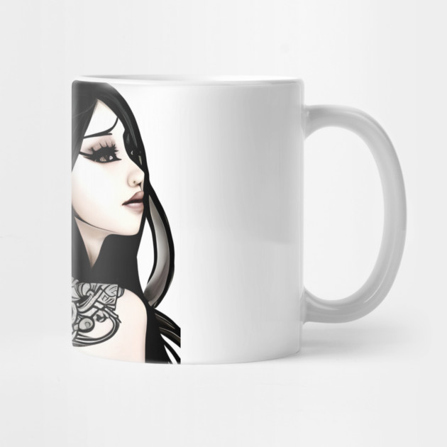 Asian Tattoo Girl by animegirlnft