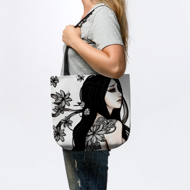 Asian Tattoo Girl by animegirlnft