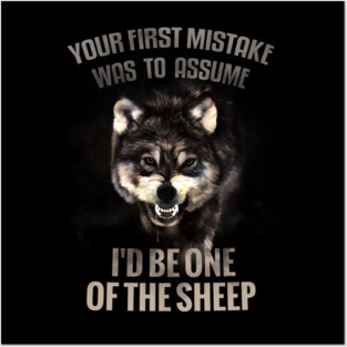 Growling Wolf Posters and Art