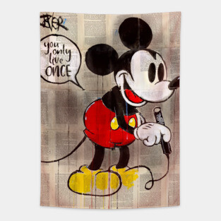 Yolo mike Tapestry
