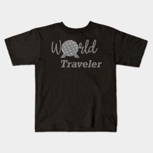 Epcot world traveler Kids T-Shirt