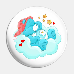 Care Bear Sleepy Rainbow Nostalgic 80s Retro Vintage Childhood Cartoon Pin