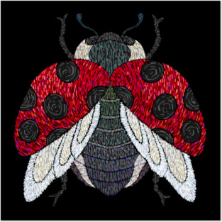 Colorful Ladybug Posters and Art