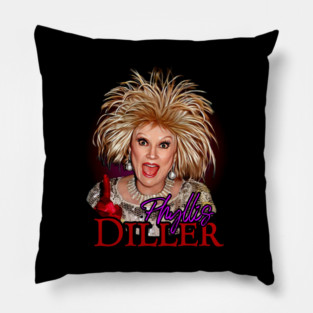 Phyllis Diller Pillow
