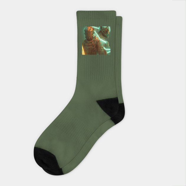 Dead Space Isaac Clarke Socks by animegirlnft