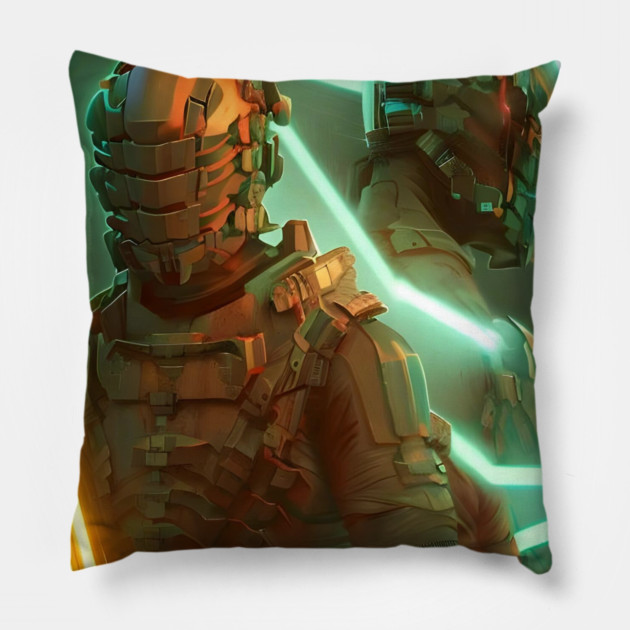 Dead Space Isaac Clarke Pillow by animegirlnft