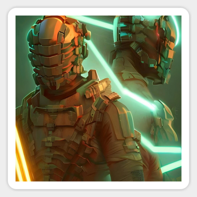 Dead Space Isaac Clarke Sticker by animegirlnft