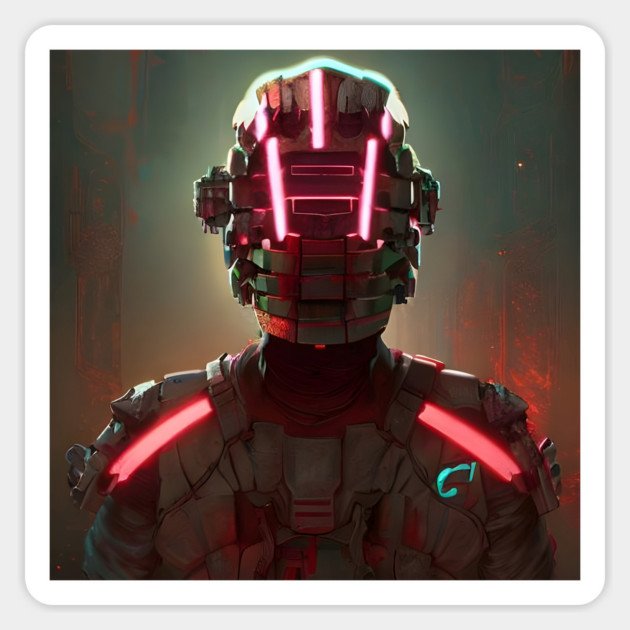 Dead Space Isaac Clarke Sticker by animegirlnft