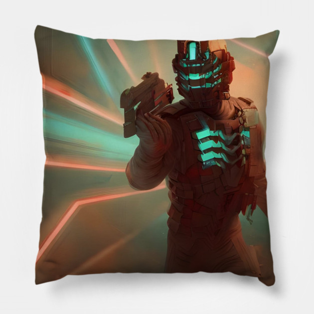 Dead Space Isaac Clarke Pillow by animegirlnft
