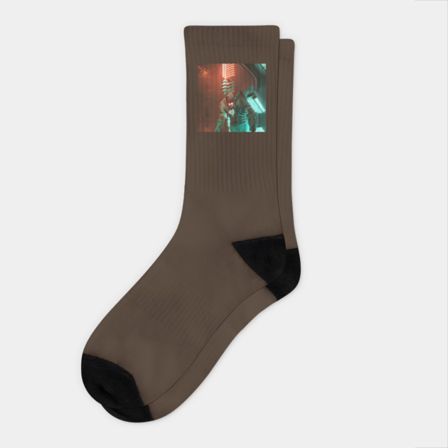 Dead Space Isaac Clarke Socks by animegirlnft