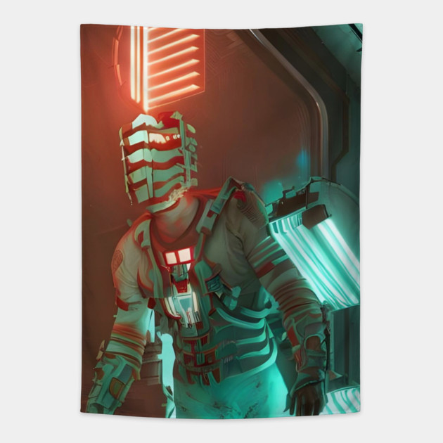 Dead Space Isaac Clarke Tapestry by animegirlnft