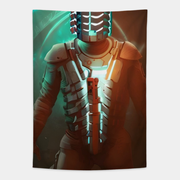 Dead Space Isaac Clarke Tapestry by animegirlnft