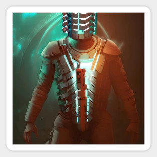 Dead Space Isaac Clarke Sticker