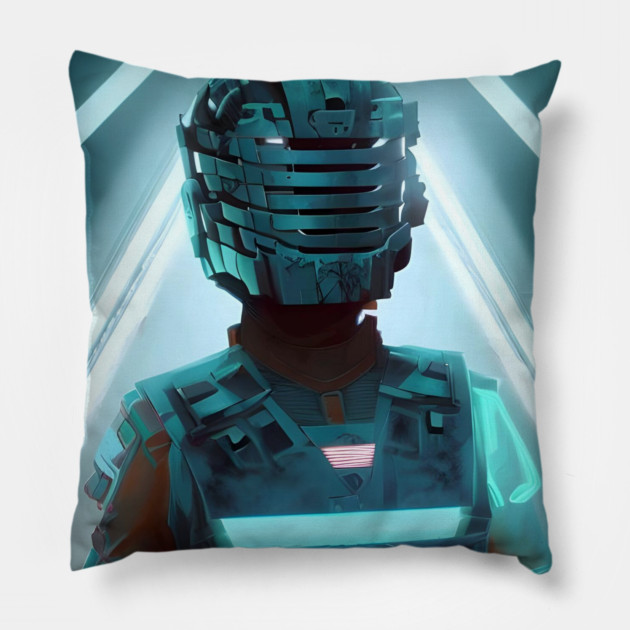 Dead Space Isaac Clarke Pillow by animegirlnft
