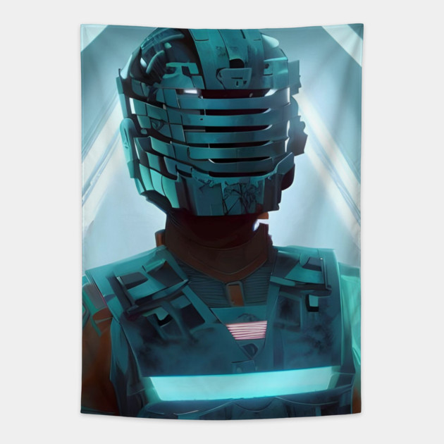 Dead Space Isaac Clarke Tapestry by animegirlnft