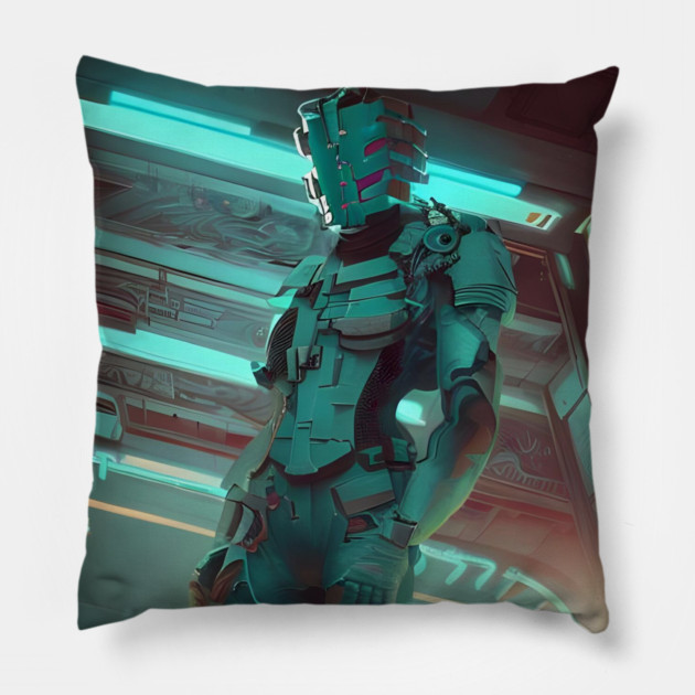 Dead Space Isaac Clarke Pillow by animegirlnft