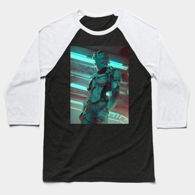 Dead Space Isaac Clarke Baseball T-Shirt by animegirlnft