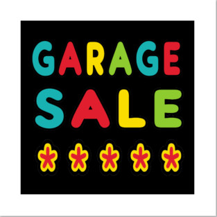 Garage Sale Posters and Art