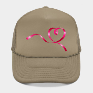 Breast Cancer Ribbon Hat