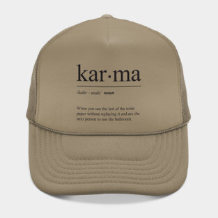 Karma Definition Hat